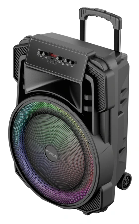 Минисистема Hyundai H-MC1295 черный 35Вт FM USB BT micro SD