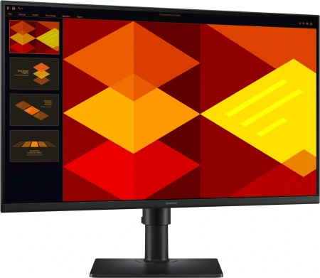 Монитор Samsung 27" Essential S4 S27D400GAUXEN черный IPS LED 5ms 16:9 HDMI матовая HAS Piv 250cd 178гр/178гр 1920x1080 100Hz DP FHD USB 4кг